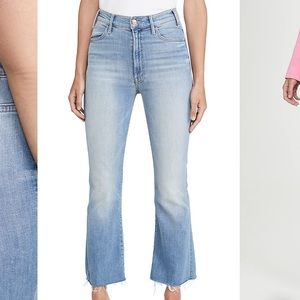 The Hustler Ankle Fray Mother jeans